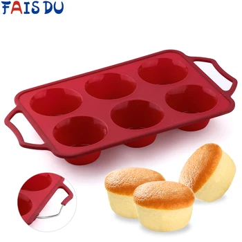 Muffin Silicone Cake Round Mousse Cake Dessert Pudding Baking Tray Mold Non-stick Reusable Border Reinforcement Baking Tools
Muffin Silicone Cake Round Mousse Cake Dessert Pudding Baking Tray Mold Non-stick Reusable Border Reinforcement Baking Tools
