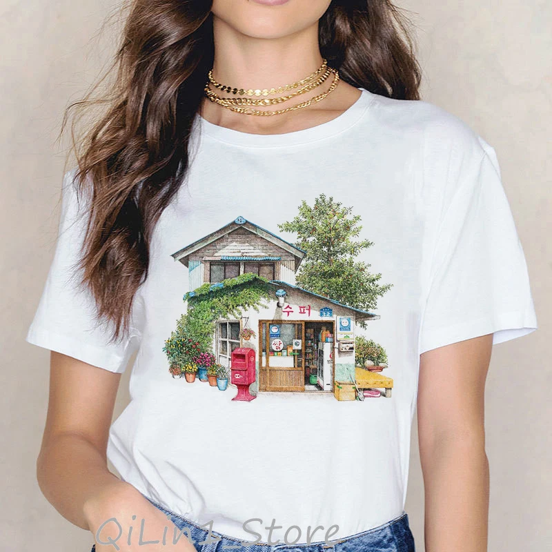 korean house print vintage t shirt women kawaii funny tshirt 90s novelty tees tumblr clothes streetwear haut femme t-shirts
korean house print vintage t shirt women kawaii funny tshirt 90s novelty tees tumblr clothes streetwear haut femme t-shirts