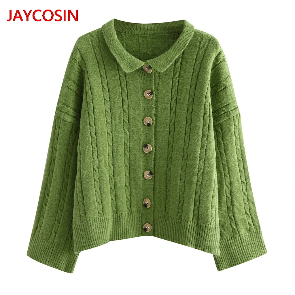 JAYCOSIN Sweate 2019 Womens Long Sleeve knitting Cardigan Tops Ladies Button Solid Sweater Coat knitted sweater L300903
JAYCOSIN Sweate 2019 Womens Long Sleeve knitting Cardigan Tops Ladies Button Solid Sweater Coat knitted sweater L300903