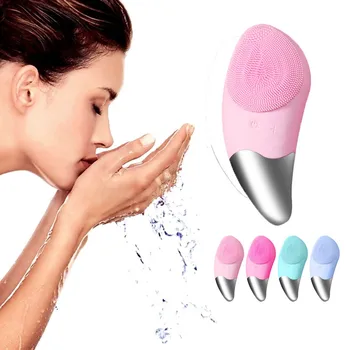 Electric Facial Cleanser Silicone Facial Cleansing Brush Face Massager Clean and Clear Skin Care Tool Washing Massage Device
Electric Facial Cleanser Silicone Facial Cleansing Brush Face Massager Clean and Clear Skin Care Tool Washing Massage Device
