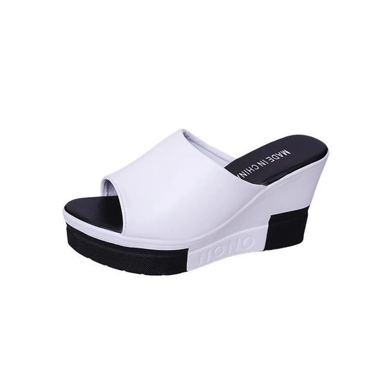 Thick-Bottom Sloped Women Slippers Summer 2019 New Fashion Tide Slides Women High-Heeled Wedges Platform Sandals Flip Flop Femme
Thick-Bottom Sloped Women Slippers Summer 2019 New Fashion Tide Slides Women High-Heeled Wedges Platform Sandals Flip Flop Femme