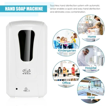 UV Light Hand Cleaner Induction Hand Soap Machine Touchless Hand Soap Machine Wall-mounted Hand Hygiene Automatic Sensor
UV Light Hand Cleaner Induction Hand Soap Machine Touchless Hand Soap Machine Wall-mounted Hand Hygiene Automatic Sensor