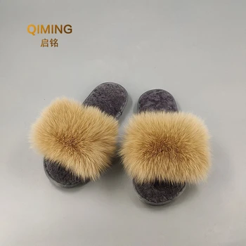 New Sheep Shearing Fur Slides One Home Cotton Women Shoes Woman Fox Fur Winter Non-slip Thick Warm Wool Soft Fluffy Slippers
New Sheep Shearing Fur Slides One Home Cotton Women Shoes Woman Fox Fur Winter Non-slip Thick Warm Wool Soft Fluffy Slippers