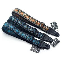 Guitar Strap Adjustable Embroidered Electric Bass Guitar Accessories Ethnic Style Leather End Guitar Strap ремень гитарный
Guitar Strap Adjustable Embroidered Electric Bass Guitar Accessories Ethnic Style Leather End Guitar Strap ремень гитарный