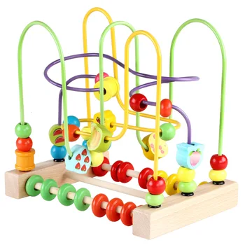 Children's digital fruit large baby puzzle enlightenment wooden toys beaded toys around beads 
Children's digital fruit large baby puzzle enlightenment wooden toys beaded toys around beads
