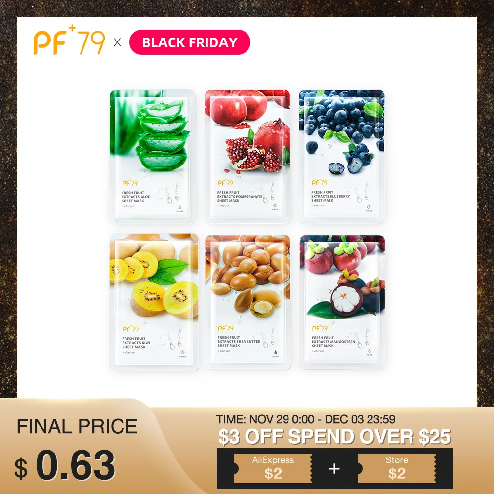 PF79 Sheet Mask Blackhead Remover 16pcs Different Face Mask Moisturizing Oil Control Face Care Mask
PF79 Sheet Mask Blackhead Remover 16pcs Different Face Mask Moisturizing Oil Control Face Care Mask