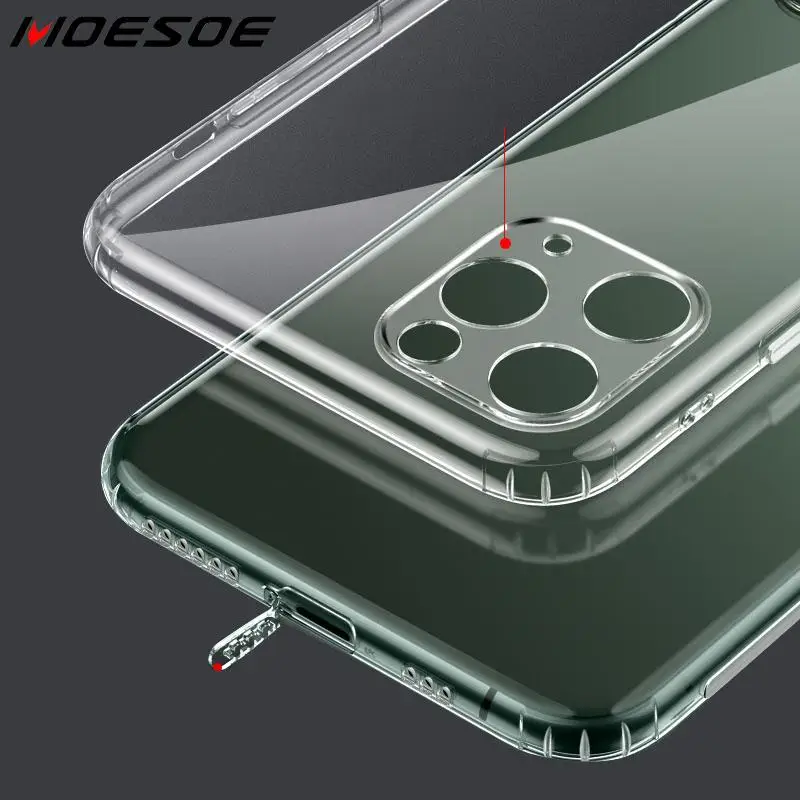 Shockproof Clear Silicone Case For iPhone 11 Pro Case Thin Camera Lens Full Protective Back Soft Cover For iphone XR X XS Max 10
Shockproof Clear Silicone Case For iPhone 11 Pro Case Thin Camera Lens Full Protective Back Soft Cover For iphone XR X XS Max 10