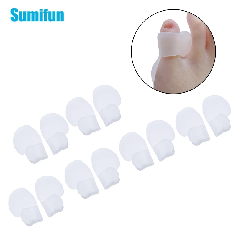 8 Pcs Overlapping Bunion Corrector Silicone Toe Separator Straightener Toe Spreader Protectors Pedicure Foot Care Tool D0928
8 Pcs Overlapping Bunion Corrector Silicone Toe Separator Straightener Toe Spreader Protectors Pedicure Foot Care Tool D0928