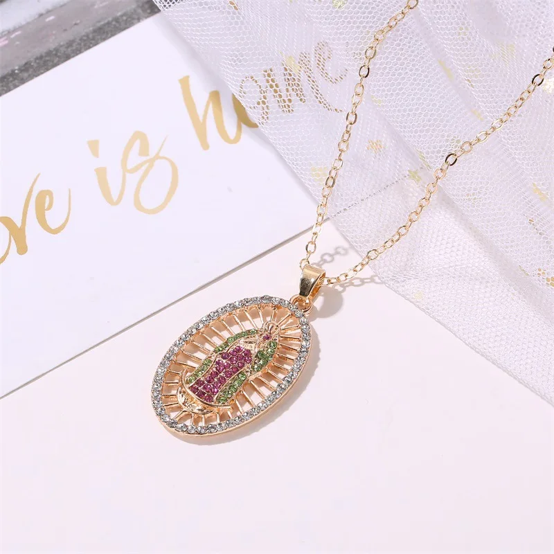 Pendant Necklace Sweater Chain Set With Crystal Oval Colorful Gem Fashion Ethnic Fine Jewelry For Women Dress
Pendant Necklace Sweater Chain Set With Crystal Oval Colorful Gem Fashion Ethnic Fine Jewelry For Women Dress