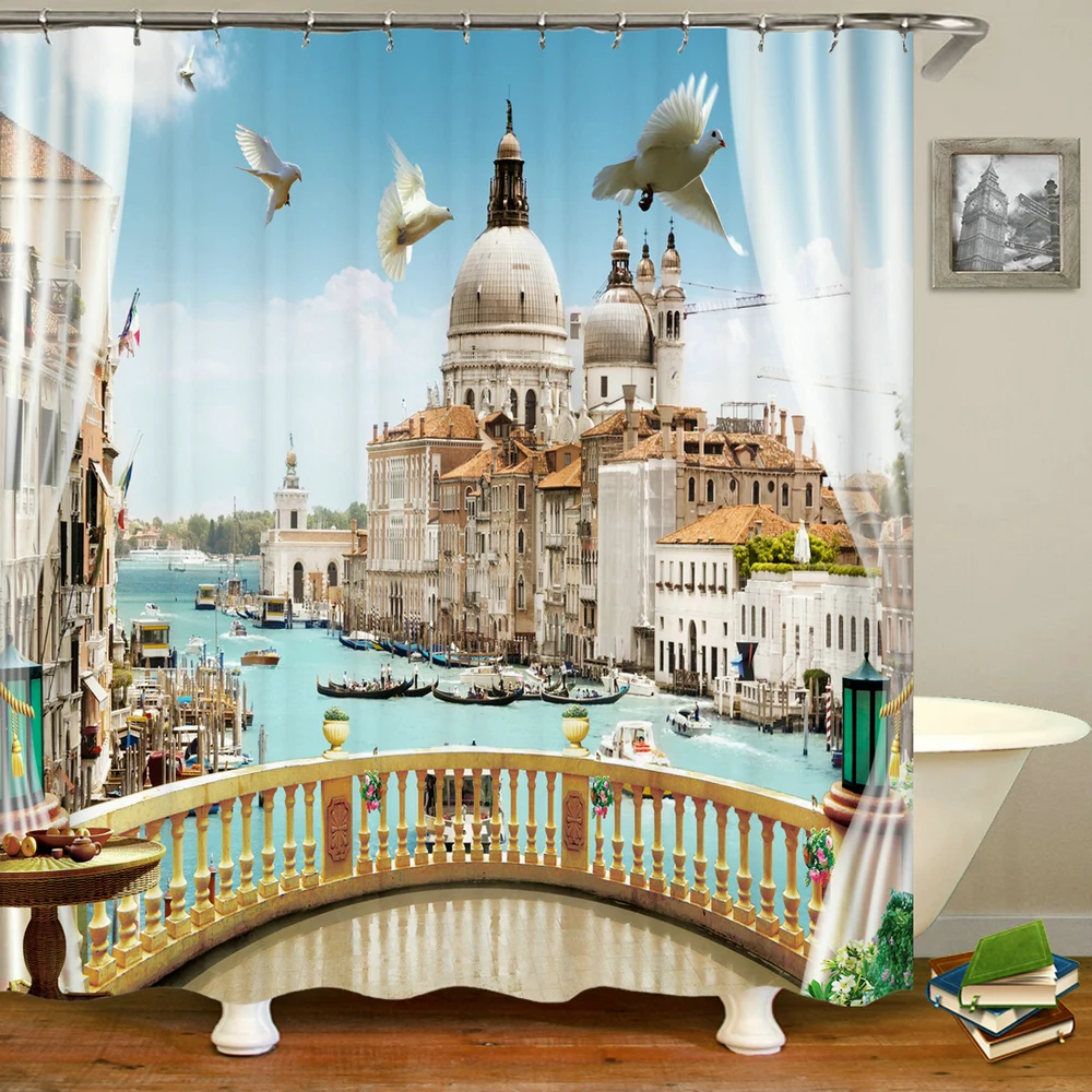 Rural Idyllic Flowers European Garden Shower Curtain Bathroom Waterproof 3d Printed Bath Curtains with 10 Hooks Polyester Cloth Rural Idyllic Flowers European Garden Shower Curtain Bathroom Waterproof 3d Printed Bath Curtains with 10 Hooks Polyester Cloth