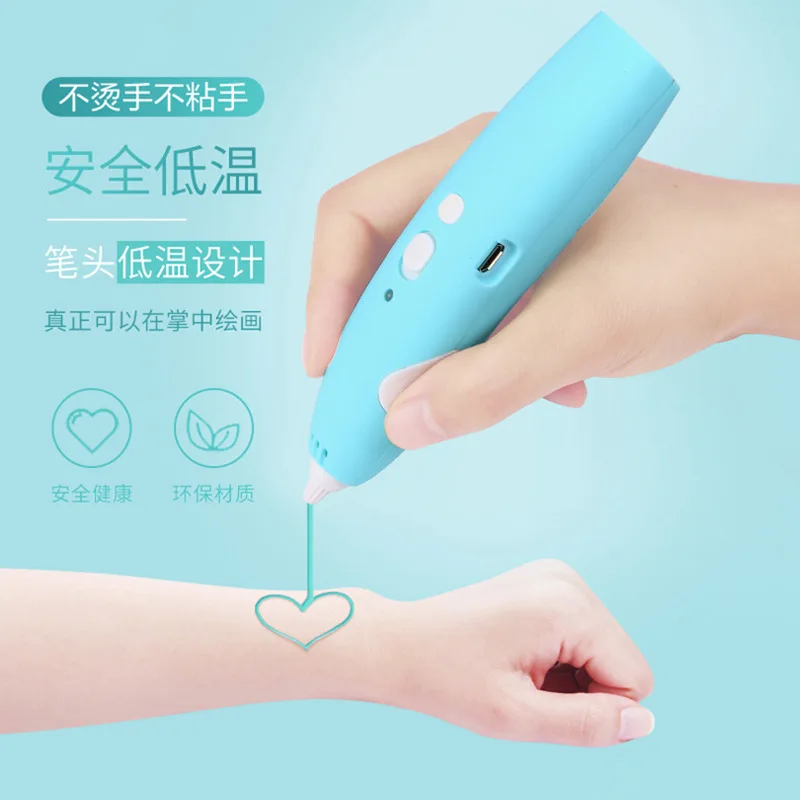 Children 3D Printing Pen DIY Toy Low Temperature Wireless Stereo Drawing Pen Magic Doodle Pen Magic Brush Brush
Children 3D Printing Pen DIY Toy Low Temperature Wireless Stereo Drawing Pen Magic Doodle Pen Magic Brush Brush