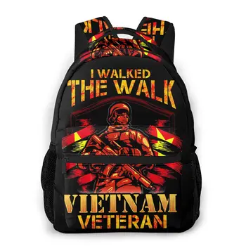 I Walked The Walked Vietnam Veteran Gift New Pattern knapsack The Vietnam War Teens Books Backpack
I Walked The Walked Vietnam Veteran Gift New Pattern knapsack The Vietnam War Teens Books Backpack