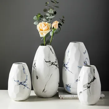 Luxury Modern Vase Ceramic Art Simple Nordic Creative Vase Living Room Decoration Small Crafts Vaso Decorativo Home Decor DA60HP
Luxury Modern Vase Ceramic Art Simple Nordic Creative Vase Living Room Decoration Small Crafts Vaso Decorativo Home Decor DA60HP