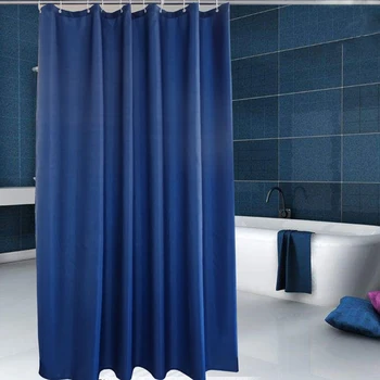 Bathroom Shower Curtain Waterproof Thickened Fashion Polyester Curtains Modern Simple Solid Color Bath Curtains For Bathroom 
Bathroom Shower Curtain Waterproof Thickened Fashion Polyester Curtains Modern Simple Solid Color Bath Curtains For Bathroom