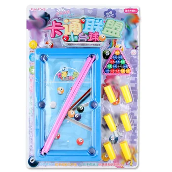 Pretend Play Children's Cartoon Small Billiard Simulation Billiard Game Billiard Toy Toys for Children Birthday Gift
Pretend Play Children's Cartoon Small Billiard Simulation Billiard Game Billiard Toy Toys for Children Birthday Gift