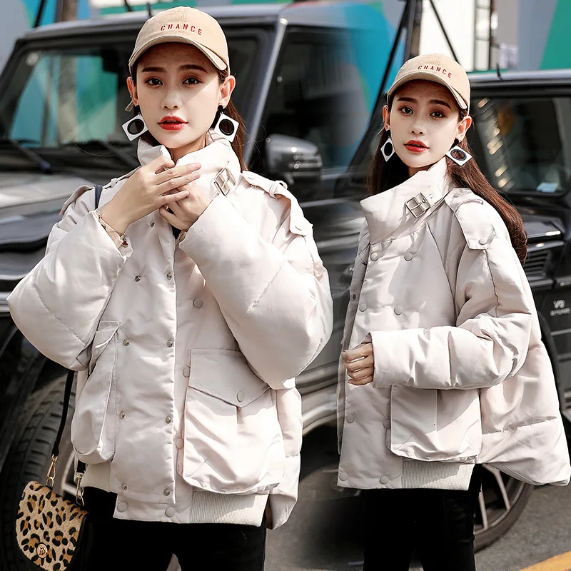 2019 Winter New Style Short Thick Long Sleeve Zipper Solid Color Trend Versatile Slimming Cotton Coat Qkyl8637
2019 Winter New Style Short Thick Long Sleeve Zipper Solid Color Trend Versatile Slimming Cotton Coat Qkyl8637