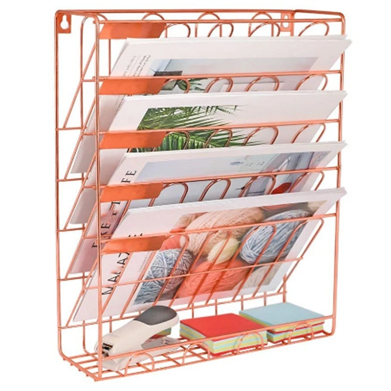 European Simple Rose Gold Iron Bookshelf Desktop Books Magazine Storage Rack Creative Storage Rack Folder Rack
European Simple Rose Gold Iron Bookshelf Desktop Books Magazine Storage Rack Creative Storage Rack Folder Rack