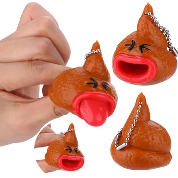2020 Poo Emoticon Toy Keychains Out Tongues Novelty Fun Little Tricky Prank Tongue Out And Defecation Decompression Toy F
2020 Poo Emoticon Toy Keychains Out Tongues Novelty Fun Little Tricky Prank Tongue Out And Defecation Decompression Toy F