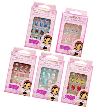 120 Pcs False Nails Cartoon Beautiful Eco-friendly Fun Decals Nail Stickers for Kids Children
120 Pcs False Nails Cartoon Beautiful Eco-friendly Fun Decals Nail Stickers for Kids Children