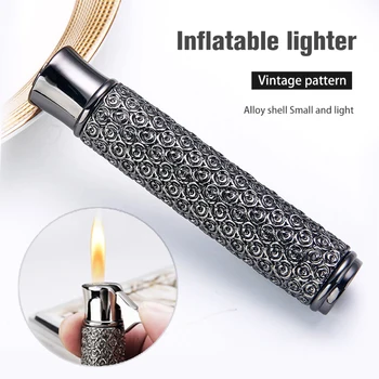 Metal Carved Gas Lighters Creative 3D Pattern Open Flame Turbo Jet Lighter Butane Torch Gas Windproof Petrol Smoker Gift
Metal Carved Gas Lighters Creative 3D Pattern Open Flame Turbo Jet Lighter Butane Torch Gas Windproof Petrol Smoker Gift