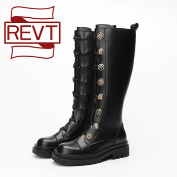 REVT 32-43 autumn women long boots British wind flat boots Vintage badge Knight boots winter fashion women elastic force boot
REVT 32-43 autumn women long boots British wind flat boots Vintage badge Knight boots winter fashion women elastic force boot