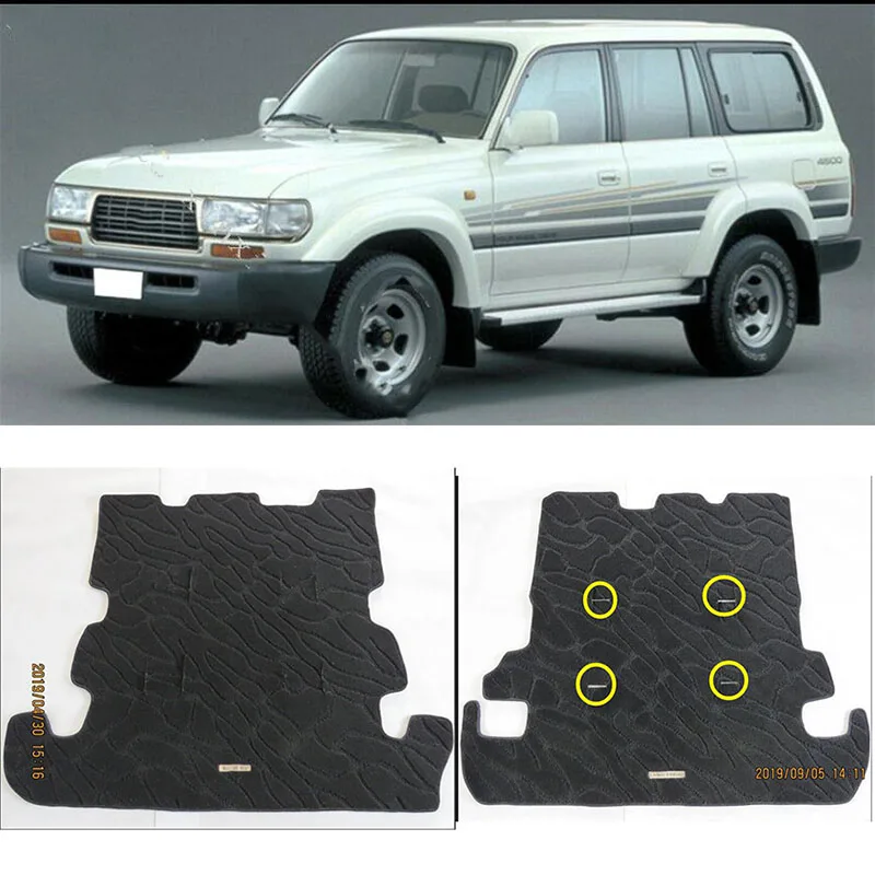 Для Toyota Land Cruiser LC80 4500 1992-1997 Коврики для багажника Багажник коврик защита ковровых покрытий
Для Toyota Land Cruiser LC80 4500 1992-1997 Коврики для багажника Багажник коврик защита ковровых покрытий