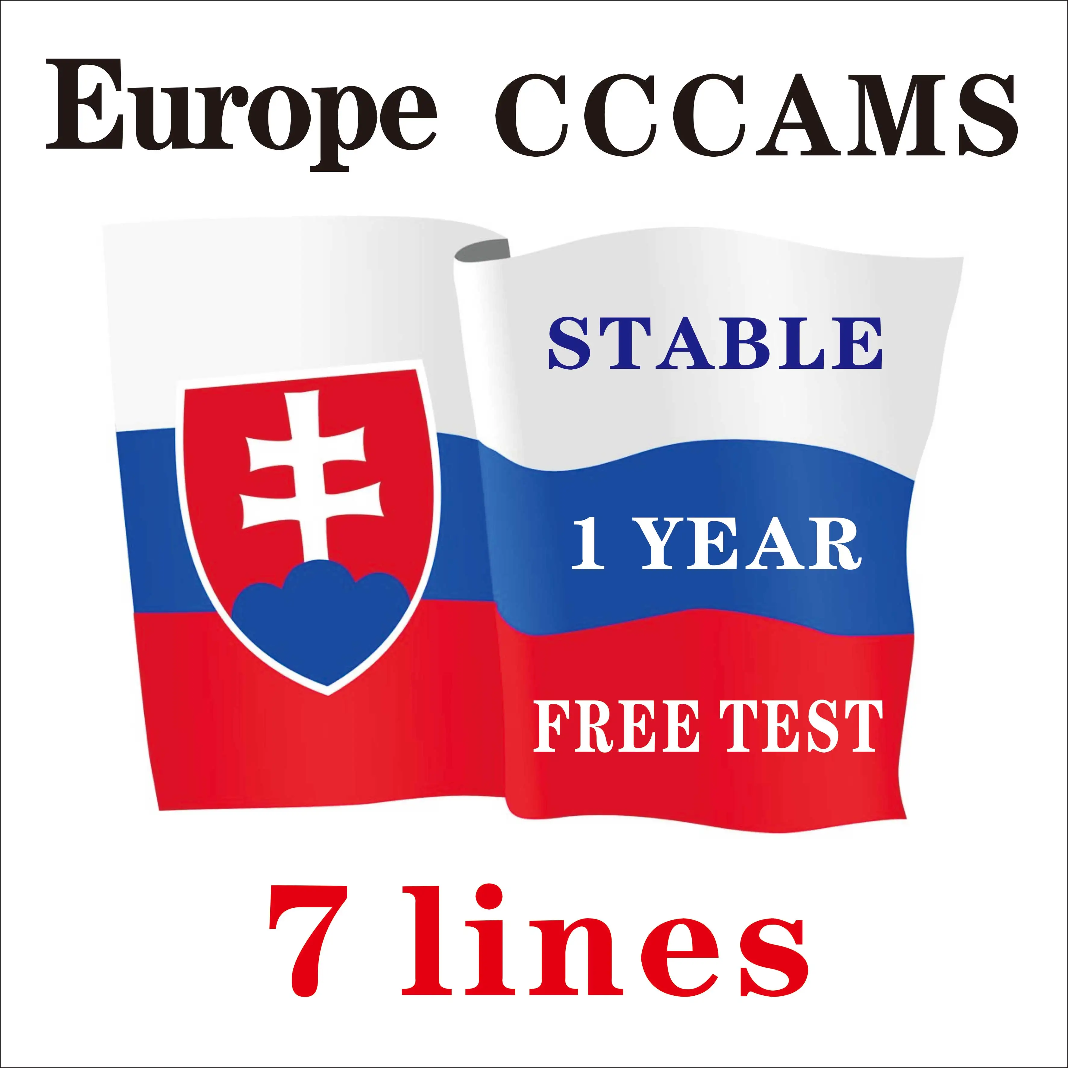 2020 Europe 12 months new 7 clines cccam DVB S2 full HD very stable not include app
2020 Europe 12 months new 7 clines cccam DVB S2 full HD very stable not include app