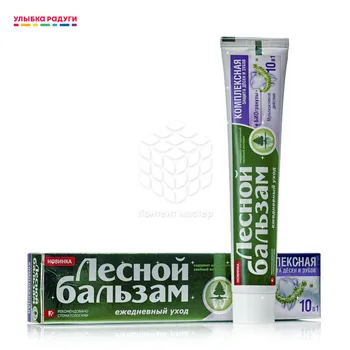 Toothpaste Лесной бальзам 3082368 Улыбка радуги ulybka radugi r-ulybka smile rainbow косметика Beauty Health Oral Hygien cleansing tooth paste dental gingivitis brush teeth clean cleaning safeguard 75ml
Toothpaste Лесной бальзам 3082368 Улыбка радуги ulybka radugi r-ulybka smile rainbow косметика Beauty Health Oral Hygien cleansing tooth paste dental gingivitis brush teeth clean cleaning safeguard 75ml