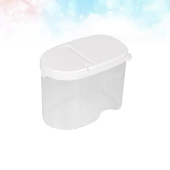 2pcs Kitchen Grain Container Preservation Box Storage Sealed Box with Lid for Grain Storage (Small Size White)
2pcs Kitchen Grain Container Preservation Box Storage Sealed Box with Lid for Grain Storage (Small Size White)