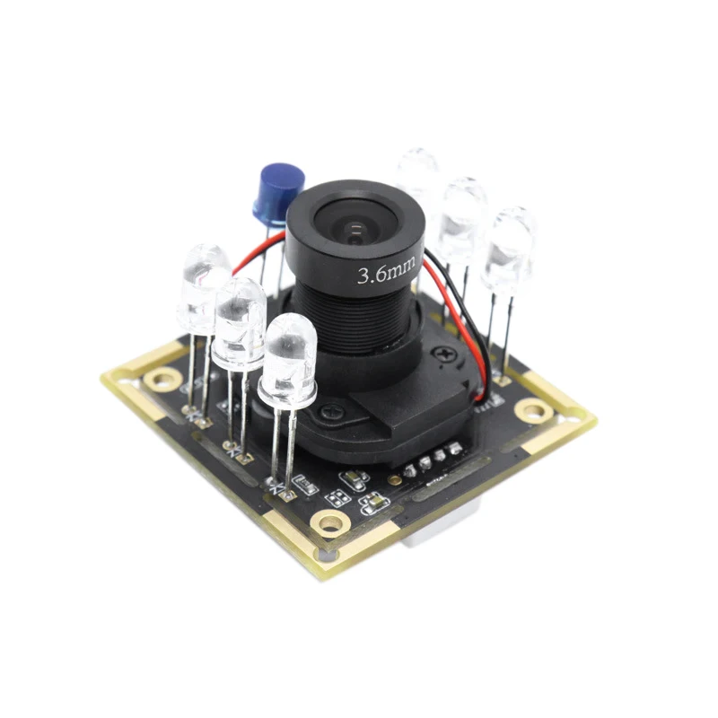 1MP Camera Module 72 Degree FPV IR-CUT Automatic Mode Night Day Mode Infrared Light 1080P HD Face Recognition Free Drive
1MP Camera Module 72 Degree FPV IR-CUT Automatic Mode Night Day Mode Infrared Light 1080P HD Face Recognition Free Drive