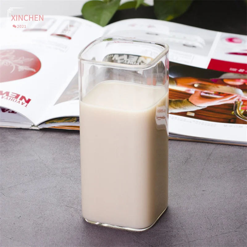 2Pcs/Set Heat-Resistant Glass Office Teacup Creative Square Fruit Juice Cup Transparent Coffee Milk Mug Household Drinkware
2Pcs/Set Heat-Resistant Glass Office Teacup Creative Square Fruit Juice Cup Transparent Coffee Milk Mug Household Drinkware