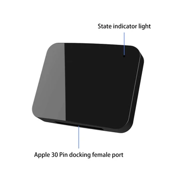 Solid Black 30Pin Bluetooth 5.0 Transmitter Receiver Wireless Music Stereo Audio For IPod NEW!
Solid Black 30Pin Bluetooth 5.0 Transmitter Receiver Wireless Music Stereo Audio For IPod NEW!
