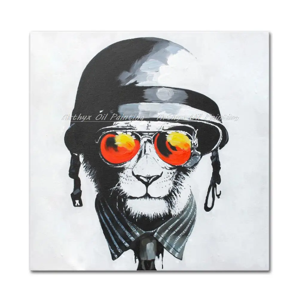 Arthyx,Cartoon,Wall Art,Abstract Pictures,Hand-Painted Lion Animal Oil Painting On Canvas,Modern Home Decoration,For Living Room
Arthyx,Cartoon,Wall Art,Abstract Pictures,Hand-Painted Lion Animal Oil Painting On Canvas,Modern Home Decoration,For Living Room