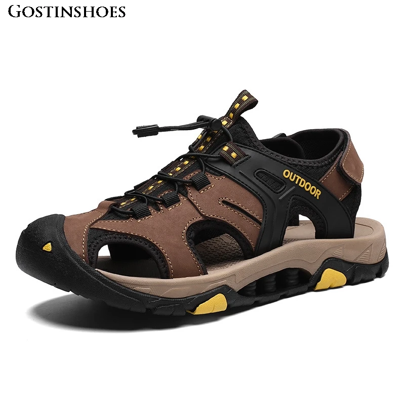 Sandalias Para Hombre Mens Sandles Closed Toe Large Size Genuine Leather Casual Anti Slip Sandles Chalas Hombre
Sandalias Para Hombre Mens Sandles Closed Toe Large Size Genuine Leather Casual Anti Slip Sandles Chalas Hombre