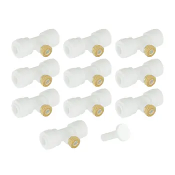 10pcs Gardening Spray Nozzle With 10pcs Spray Seat Brass Atomizing Lawn Mist Sprinkler 1pcs Plug Outdoor Garden Sprays Tools
10pcs Gardening Spray Nozzle With 10pcs Spray Seat Brass Atomizing Lawn Mist Sprinkler 1pcs Plug Outdoor Garden Sprays Tools
