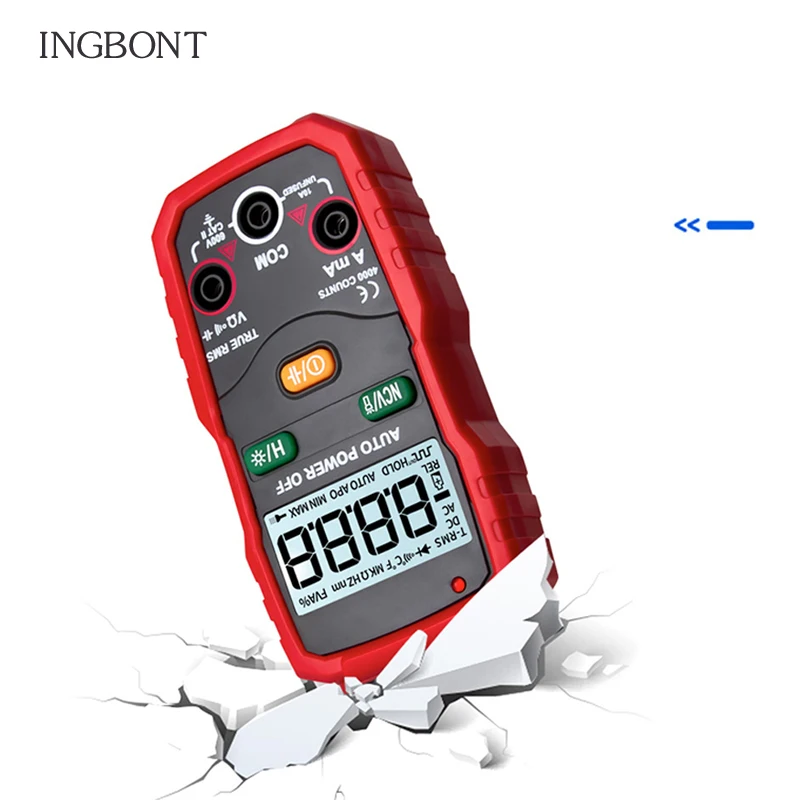 Handheld Digital Multimeter LCD Backlight Portable AC/DC Ammeter Voltmeter Ohm Voltage Tester Meter Multimeter INGBONT S1 Tools
Handheld Digital Multimeter LCD Backlight Portable AC/DC Ammeter Voltmeter Ohm Voltage Tester Meter Multimeter INGBONT S1 Tools