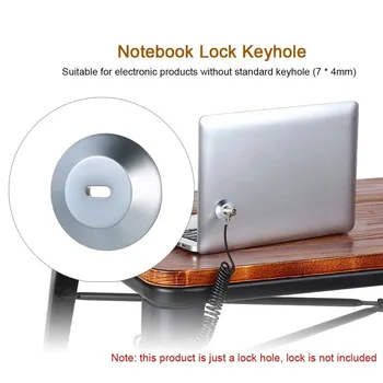 Notebook Lock Keyhole Portable Lock Hole Round Anti Theft for PC Laptop Projector For Tablets Electronic Devices (Silver)#Y
Notebook Lock Keyhole Portable Lock Hole Round Anti Theft for PC Laptop Projector For Tablets Electronic Devices (Silver)#Y