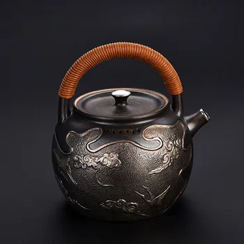 Pottery Pot Boiling Teapot Tea Set Teapot Water Pot Kettle Electric Ceramic Cooktop Tea Ceremony Health Pot
Pottery Pot Boiling Teapot Tea Set Teapot Water Pot Kettle Electric Ceramic Cooktop Tea Ceremony Health Pot