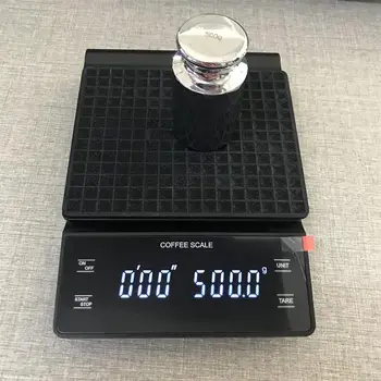 3kg/0.1g Electronic Coffee Scale with Timer High Accuracy Digital Kitchen Scale Timer Coffee Weight Balance without Battery (Bla
3kg/0.1g Electronic Coffee Scale with Timer High Accuracy Digital Kitchen Scale Timer Coffee Weight Balance without Battery (Bla
