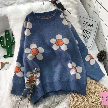 2020 Autumn New Fashion Net Red Sweater Shirt Korean Loose Lazy Wind Sweater Small Fresh Pullover Sweater Women Wear
2020 Autumn New Fashion Net Red Sweater Shirt Korean Loose Lazy Wind Sweater Small Fresh Pullover Sweater Women Wear