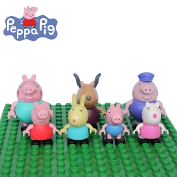 Genuine Peppa Pig Toys Building Block Doll George Children Large Particle Assembled Insert Educational Anime Figure Toy
Genuine Peppa Pig Toys Building Block Doll George Children Large Particle Assembled Insert Educational Anime Figure Toy