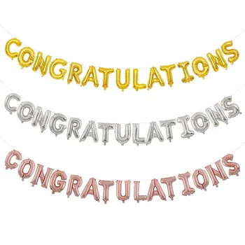 Olevovo Party Decorations for Congratulations Aluminum Foi Balloon Spanish Letters Balloons Wedding Anniversary Graduation Decor
Olevovo Party Decorations for Congratulations Aluminum Foi Balloon Spanish Letters Balloons Wedding Anniversary Graduation Decor