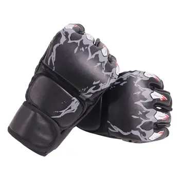 Thickened Boxing Gloves Half Finger Gloves PU Karate Muay Sanda Training Equipment Flexible & Fashionable Fight Boxing Gloves
Thickened Boxing Gloves Half Finger Gloves PU Karate Muay Sanda Training Equipment Flexible & Fashionable Fight Boxing Gloves