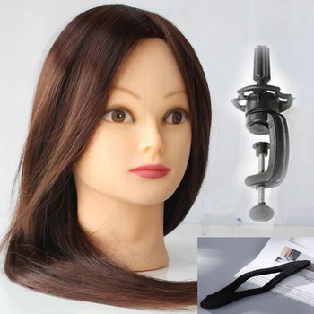 CAMMITEVER Female Mannequin Head Hair Hairdressing Practicing Training Model Mannequin Dummy Head Wig Hair Manikin Clamp Holder 
CAMMITEVER Female Mannequin Head Hair Hairdressing Practicing Training Model Mannequin Dummy Head Wig Hair Manikin Clamp Holder