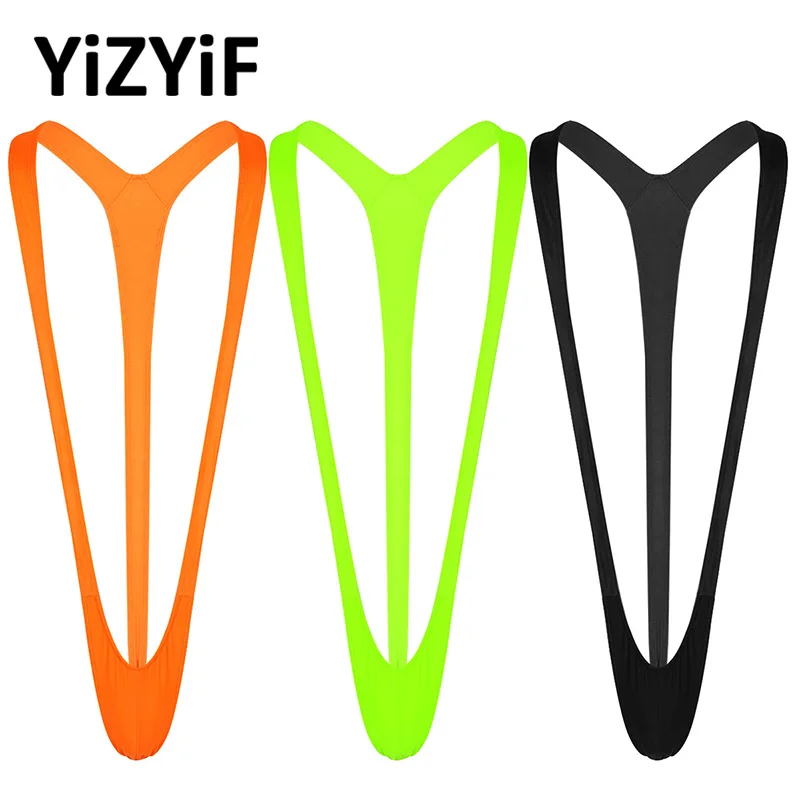 Bright Fluoro Sexy Men Mankini Thong one piece swimsuit men Stretch Open Deep V-Neck Men Beach Swimwear Swimsuit Men Lingerie
Bright Fluoro Sexy Men Mankini Thong one piece swimsuit men Stretch Open Deep V-Neck Men Beach Swimwear Swimsuit Men Lingerie