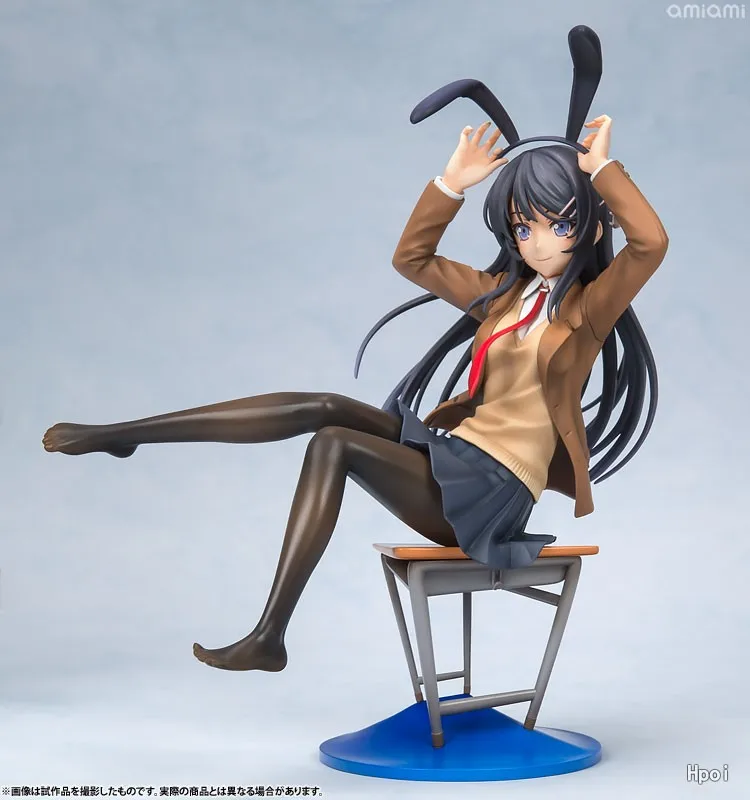 GZTZMY Rascal Does Not Dream of Senpai Sakurajima Mai PVC Action Figure Anime Sexy Girl Figure Model Toys Bunny Girl GZTZMY Rascal Does Not Dream of Senpai Sakurajima Mai PVC Action Figure Anime Sexy Girl Figure Model Toys Bunny Girl