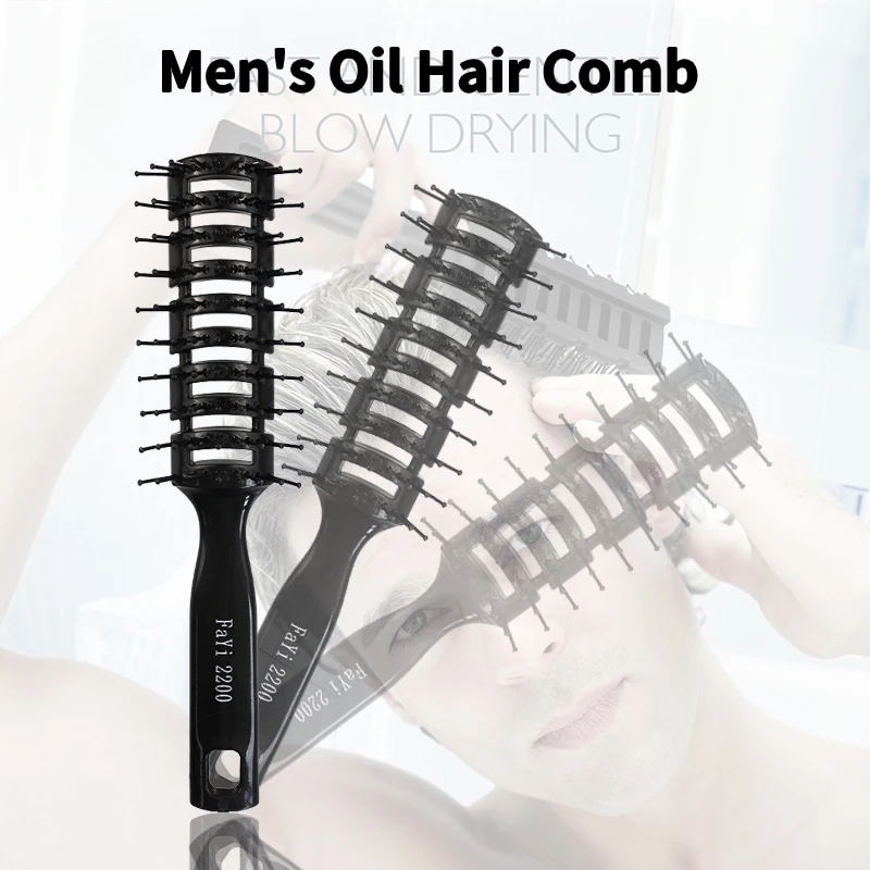 Men'S Oil Hair Styling Comb Detangling Massage Wide Tooth Hairbrush Comb Professional Salon Hair Styling Tools
Men'S Oil Hair Styling Comb Detangling Massage Wide Tooth Hairbrush Comb Professional Salon Hair Styling Tools