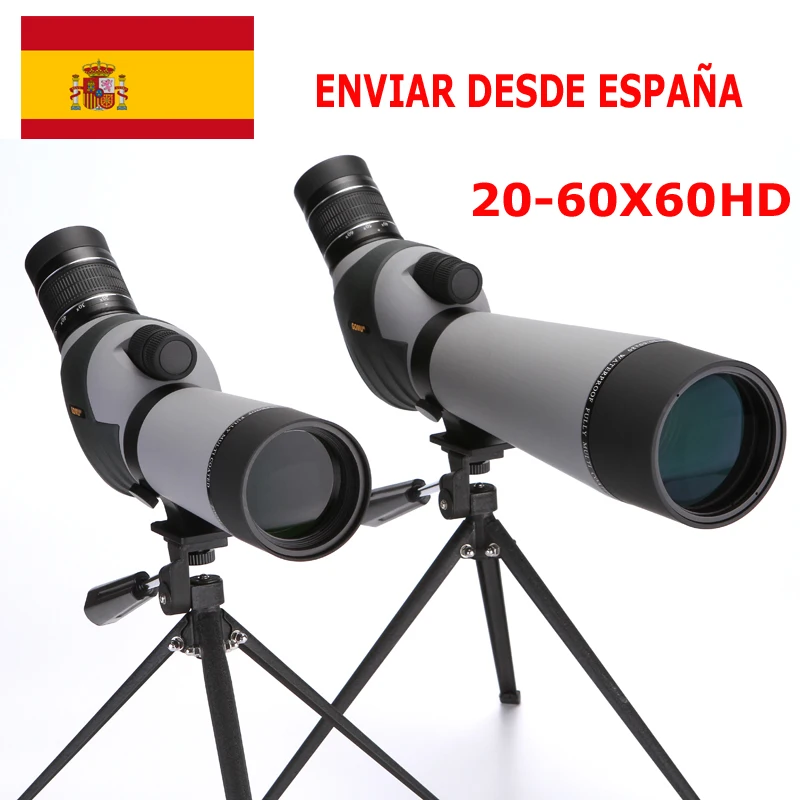 2019 GOMU 20-60X60 Zoom Spotting Scope with Tripod and phone adapter for shootin Bird Watching Monocular Telescope Bak4 prism
2019 GOMU 20-60X60 Zoom Spotting Scope with Tripod and phone adapter for shootin Bird Watching Monocular Telescope Bak4 prism