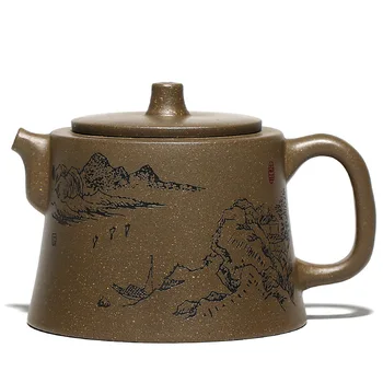 GENUINE YIXING TEAPOT HANDPAINTED CARVED KUNG FU KETTLE WITH GIFT BOX
GENUINE YIXING TEAPOT HANDPAINTED CARVED KUNG FU KETTLE WITH GIFT BOX