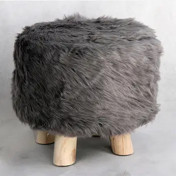 Pouf Round Plush Creative Solid Wood Thickened Footstool Padded Foot Rest Seat Stool With Removable Cover Home Accessories
Pouf Round Plush Creative Solid Wood Thickened Footstool Padded Foot Rest Seat Stool With Removable Cover Home Accessories